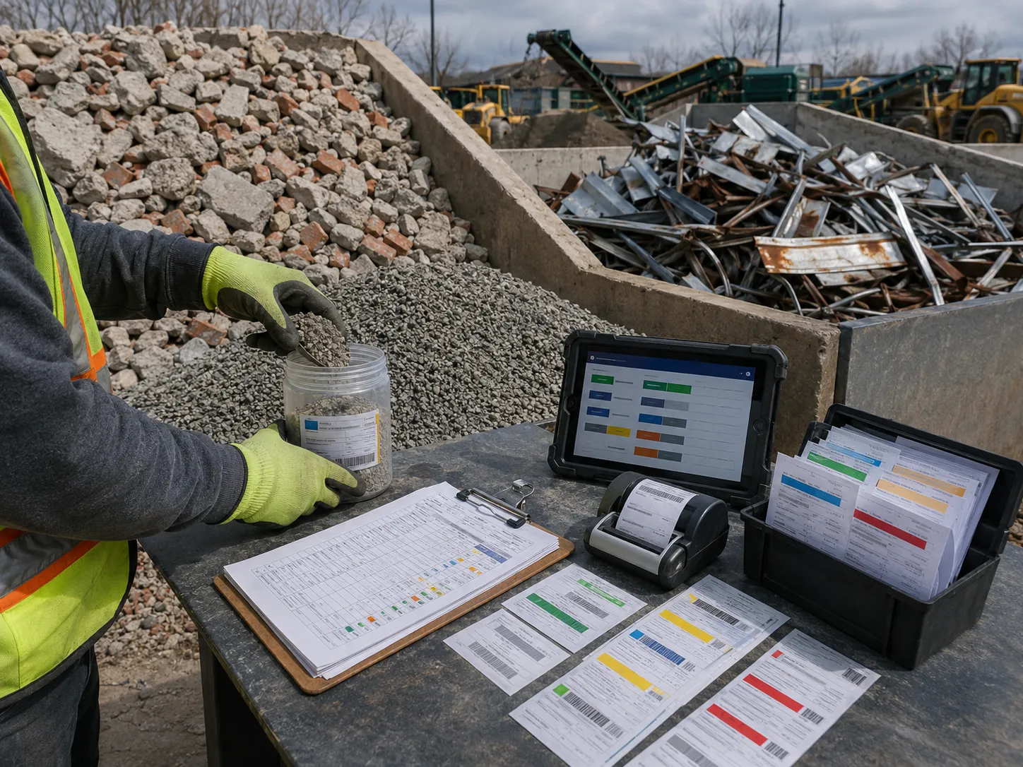 Waste Diversion Planning and Reporting in Markham being built and completed on site by Harrowgate Group
