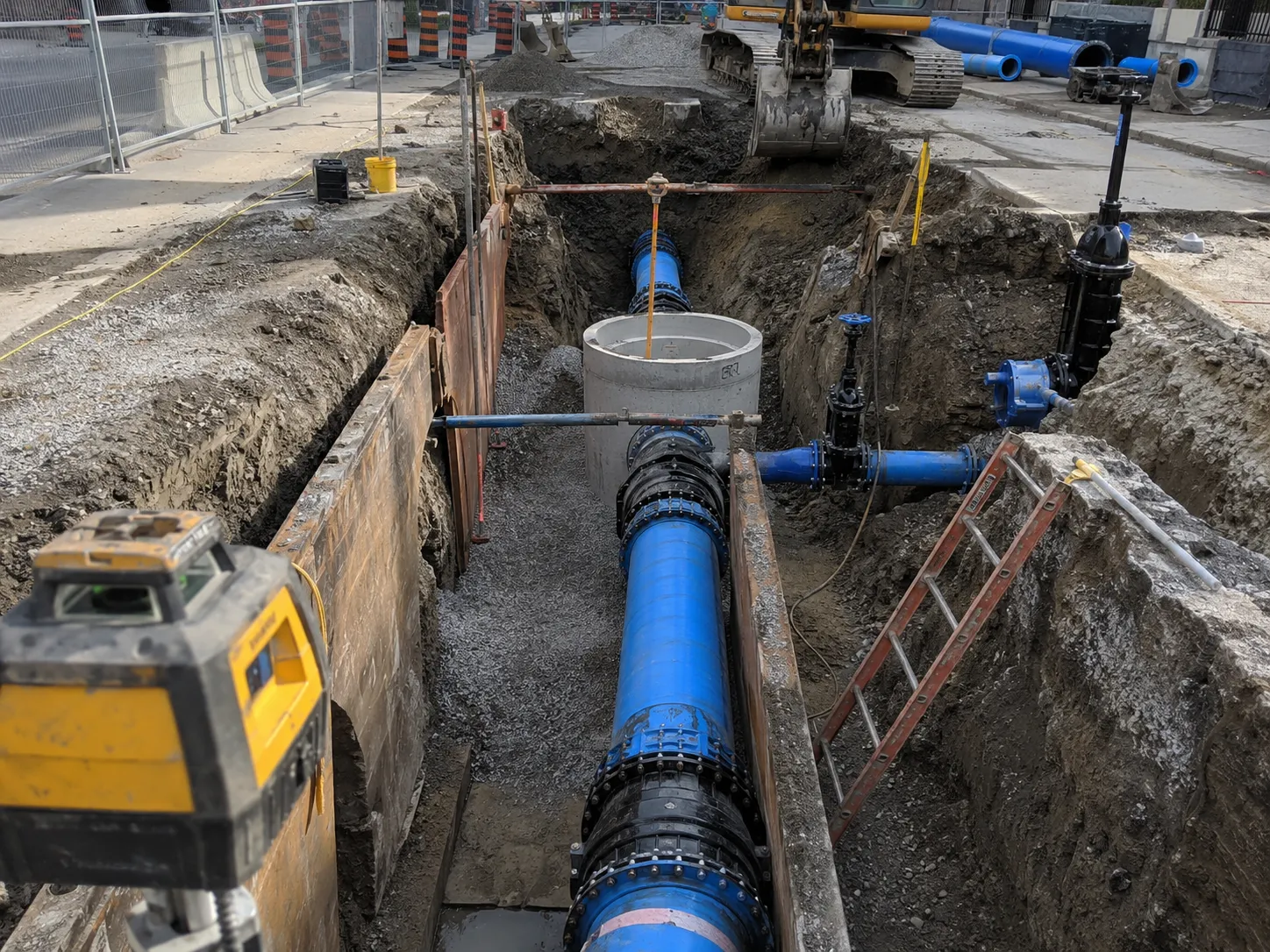 The Ajax market for watermain replacement for Watermain Replacement in Ajax