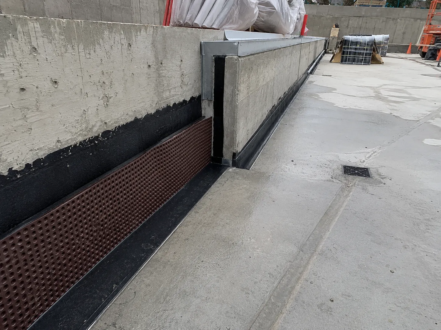 Completed Waterproofing Contractor installation in Aurora by Harrowgate Group